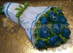 Торт Синий букет